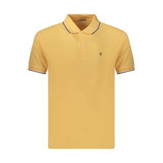 Orange Cotton Men's Polo Shirt