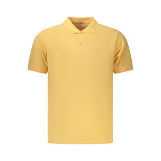 Orange Cotton Men's Polo Shirt