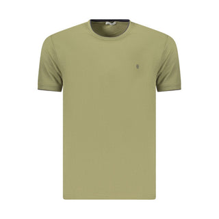 Green Cotton Men's T-Shirt