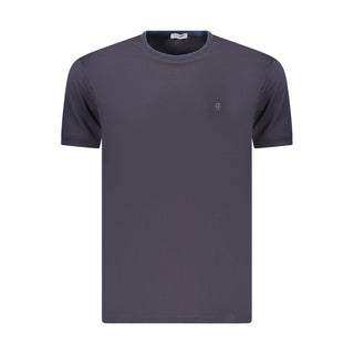 Blue Cotton Men's T-Shirt