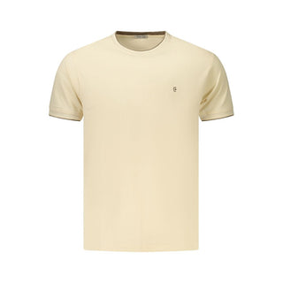 Beige Cotton Men's T-Shirt
