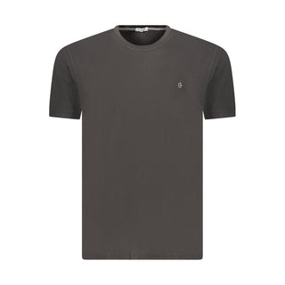 Black Cotton Men's T-Shirt