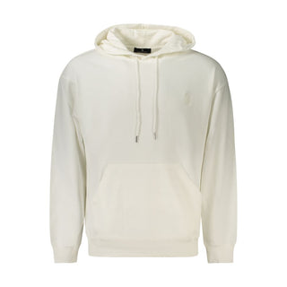 Sudadera de algodón blanca para hombre