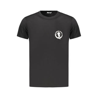 Black Cotton Men's T-Shirt