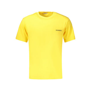 Yellow Cotton Men's T-Shirt