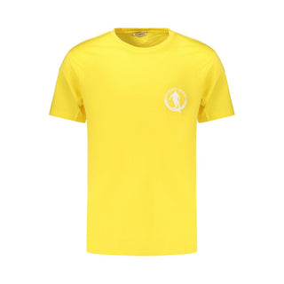 Yellow Cotton Men's T-Shirt