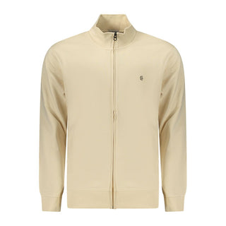 Beige Cotton Men's Sweatshirt