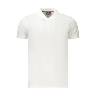 White Cotton Men's Polo Shirt