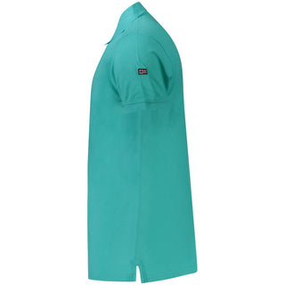 Azzurro Cotton Men Polo