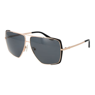 Gafas de sol de metal color oro rosa