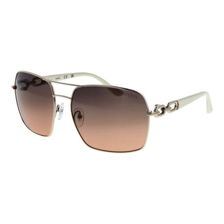 Gafas de sol de metal doradas