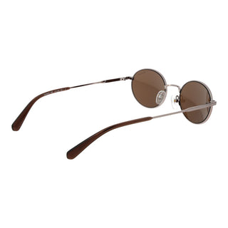 Brown Metal Sunglasses