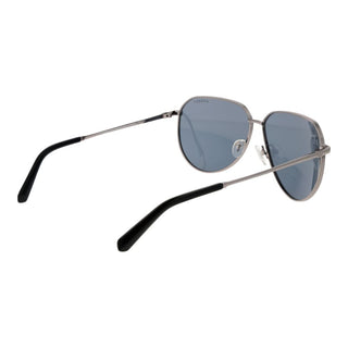 Gray Metal Sunglasses