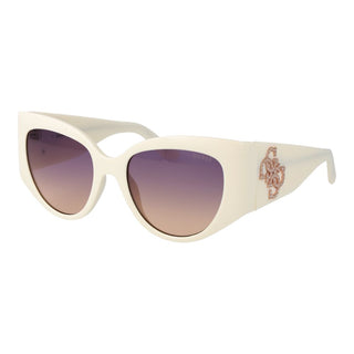 Gafas de sol de plástico blancas