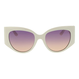 Gafas de sol de plástico blancas