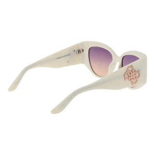 Gafas de sol de plástico blancas