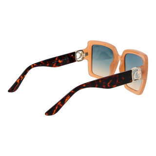 Beige Plastic Sunglasses