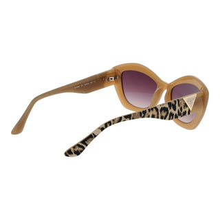 Gafas de sol marrones de plástico