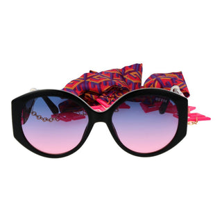 Gafas de sol de plástico negro