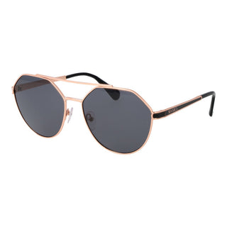 Rose Gold Metal Sunglasses