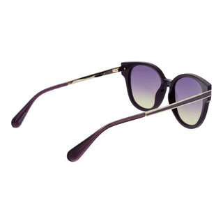 Gafas de sol de plástico morado