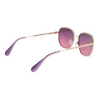 Rose Gold Metal Sunglasses