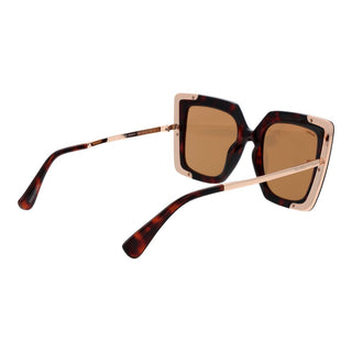 Gafas de sol marrones de plástico
