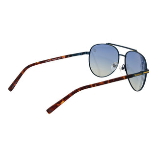 Blue Metal Sunglasses