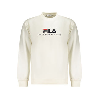 White Cotton Men's Sweatshirt