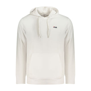 White Cotton Men's Sweatshirt
