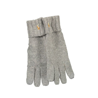 Guante para hombre de lana gris