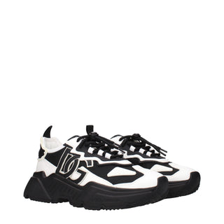 White Leather Chunky Sneakers