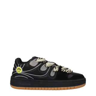 Zapatillas bajas de cuero negras