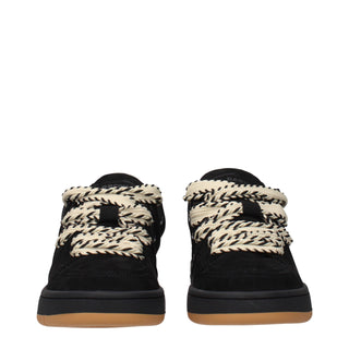 Zapatillas de cuero negras