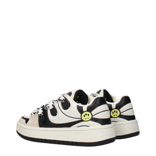 Beige Leather Sneakers