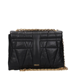 Black Leather Shoulder Bag
