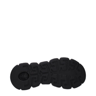 White Fabric Athletic Sneakers