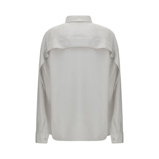 White Silk Dress Shirt