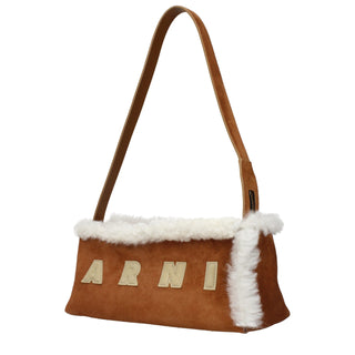 Brown Leather Shoulder Bag