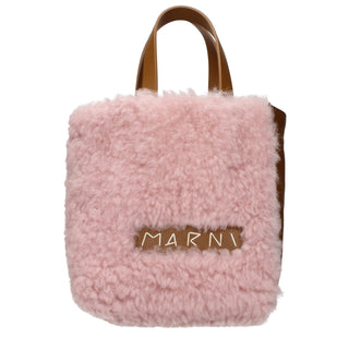 Pink Leather Handbag