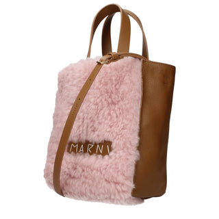 Pink Leather Handbag
