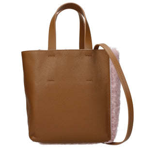 Pink Leather Handbag