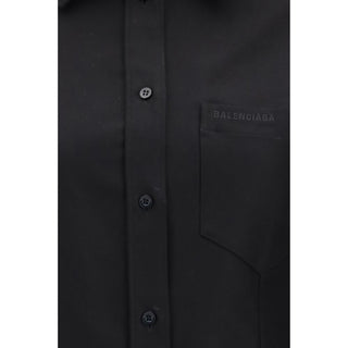 Black Cotton Shirt