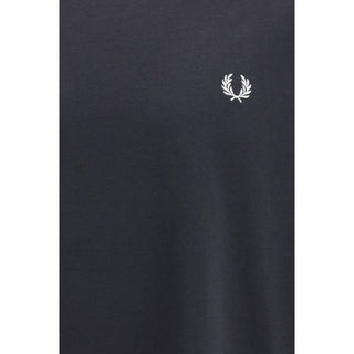 Camiseta de algodón negro