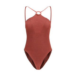 Multicolor Polyamide One-Piece Swimsuit