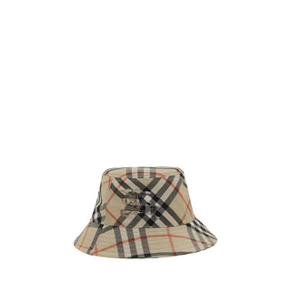 Beige Polyester Bucket Hat