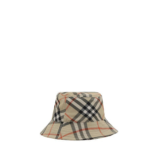 Beige Polyester Bucket Hat
