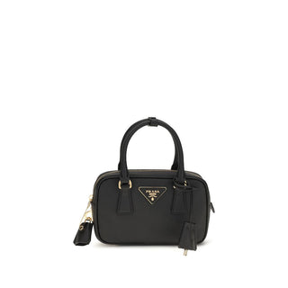 Black Calf Leather Bos Taurus Handbag