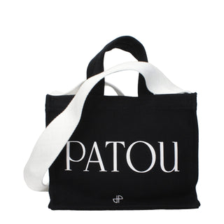Black Cotton Handbag