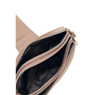 Beige PU Women Crossbody